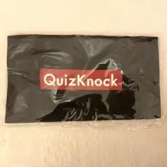 QuizKnock クイズノック　トートバッグ　黒