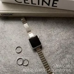 Apple Watch レトロベルト シルバー 38/40/41mm