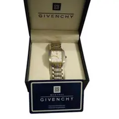 《未使用》GIVENCHY スクエアフェイス時計 箱付き