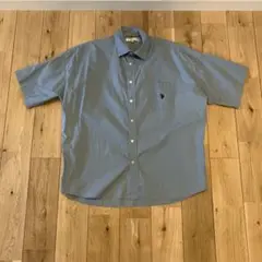 U.S. POLO ASSN. 半袖シャツ M ブルー　ユーエスポロアッスン
