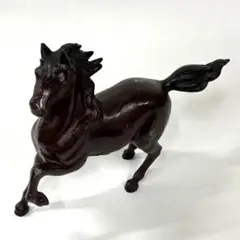 馬　置物　鋳物