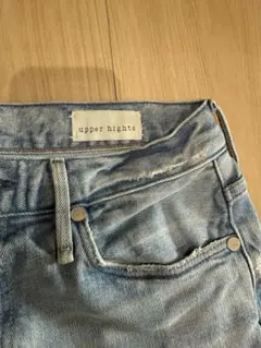 upper hights ライトブルー スキニージーンズ