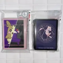 ポケットモンスター　ポケカ　デッキシールド　ミュウ　モルペコ