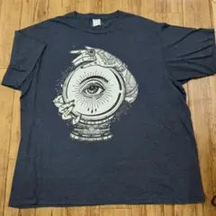 PORT & COMPANY 3XL Tシャツ 目と手デザイン