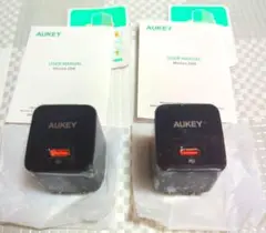 【新品】急速充電器 AUKEY PA-Y20S 2個