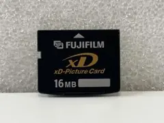 【美品・純正】FUJIFILM XDピクチャーカード 16MB 富士フイルム