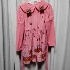 シャーリーテンプル いちご ワンピース 130