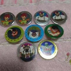 レトロ!!【ドラゴンボールZ】キラキラめんこセット9枚