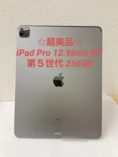 ☆超美品☆ iPad Pro 12.9inch M1 第５世代 256GB