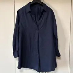 最終価格！VIS❤︎フレンチリネン生地ブラウス⭐︎美品！