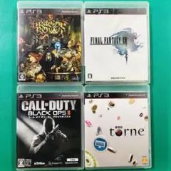 PS3 ドラゴンズクラウン FFXIII CODブラックオプスII＋おまけトルネ