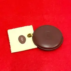 ほぼ未使用 保存布付き カルティエ マストライン レザー コインケース 小銭入れ