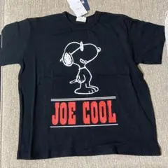 スヌーピー Tシャツ PEANUTS 黒　ブリーズ