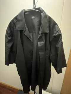 オープンカラーシャツ ユニクロ 09 BLACK Lサイズ