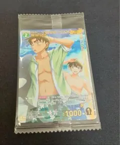 名探偵コナンカードゲーム 服部平次 チャレンジ戦 プロモ 新品未開封①