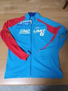 ニシ・スポーツ NO LIMIT G フルジップ 青赤Lサイズ タグ付き 新品