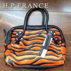 新品 タグ付き H.P.FRANCE 黒 トートバッグ ボストン ショルダー