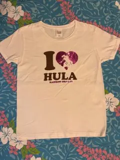 No.12 I LOVE HULA Tシャツ RAINBOW DRIVE-IN