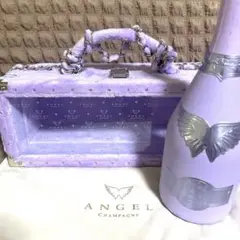エンジェル ドゥミセック 空き瓶 空き箱 紫 パープル ファータイプ シャンパン