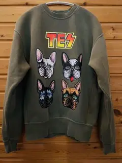 TES エンドレスサマー　フレンチブルドッグ スウェット　トレーナー