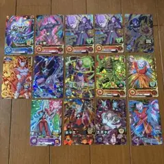 スーパードラゴンボールヒーローズ カード 14枚セット　値下げしました！