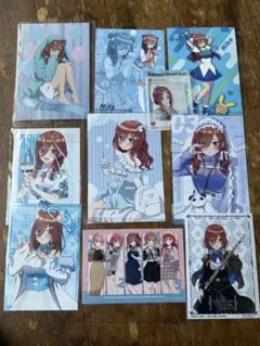 【ランダム特典 】五等分の花嫁 三玖ブロマイドセット 10枚