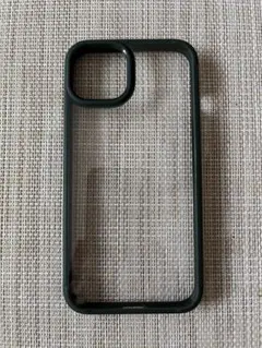 Spigen クリア ダークグリーン iPhone13用ケース