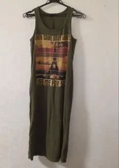 SPICA スピカ マキシワンピース ノースリーブワンピース