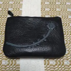 kurosawa 蜂刺繍　ヌメ革二つ折り財布 b2425d90a627c05a8ad9dad9322e8a