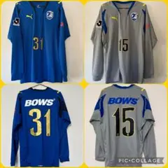 大分トリニータ 2007年選手支給品 長袖ユニフォーム２枚セット
