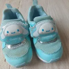 Cinnamoroll 水色キッズシューズ　16cm　シナモロール　サンリオ