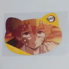 鬼滅の刃 ナンジャタウン 購入特典 ねこ型イラストシート 善逸