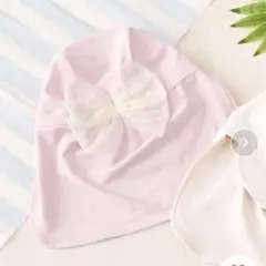 アプレレクール UVカット リボンスイムキャップ