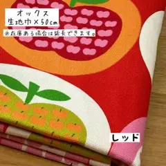 《オックス》りんごドット レッド リンゴ アップル 女の子 入園 入学