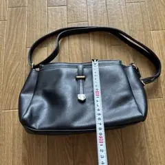 grove 黒 合成皮革 ショルダーバッグ