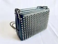 クリスチャンルブタン トリルビスモール チェーンショルダーバッグ