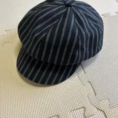 ストライプ キャスケット　瞬間セール