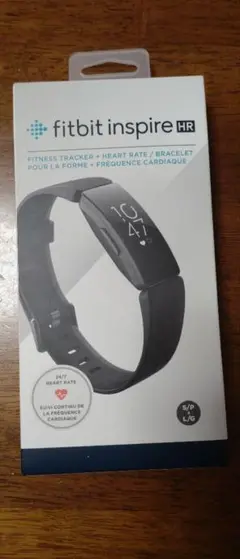 Fitbit Inspire HR ブラック 活動量計本体