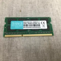 8GB×1 Side3ノートPC用メモリ(DDR3L 1600Mhz)1.35V