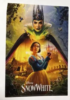 Disney SNOWWHITE 実写版白雪姫/劇場グッズ A4クリアファイル