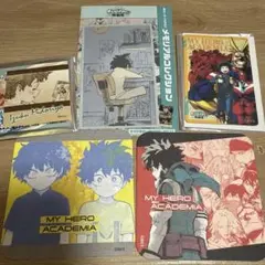 ヒロアカ 原画展 緑谷出久　セット
