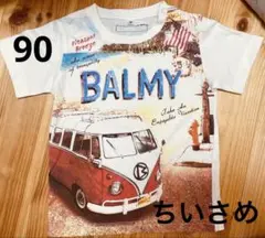 BALMY バスプリント Tシャツ