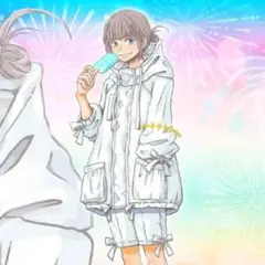 FGO オベロン パーカー FGO FES 9周年 現地購入した黒のサマーパーカー オベロン サイズ