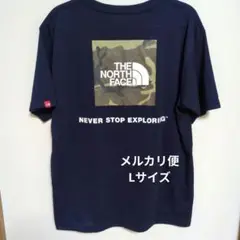 THE NORTH FACE カモフラ Tシャツ ネイビー