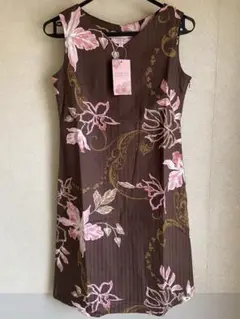 沖縄産 かりゆしウェア ノースリーブワンピース MAJUN マジュン Ｍサイズ
