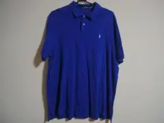 RALPH LAUREN ラルフローレン ポロシャツ　ブルー　3XL