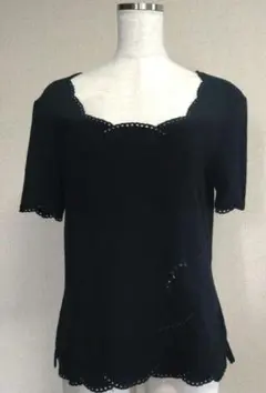 【laura ashley】ローラアシュレイ　半袖Tシャツ　カットソー　レトロ