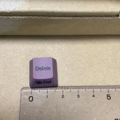 Realforce R3 日本語配列　ダークモーブ　デリートキー Del