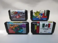 メガドライブ中古ソフト4本セット