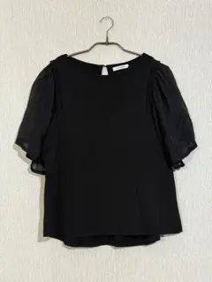 natural couture ナチュラルクチュール トップス チュール袖